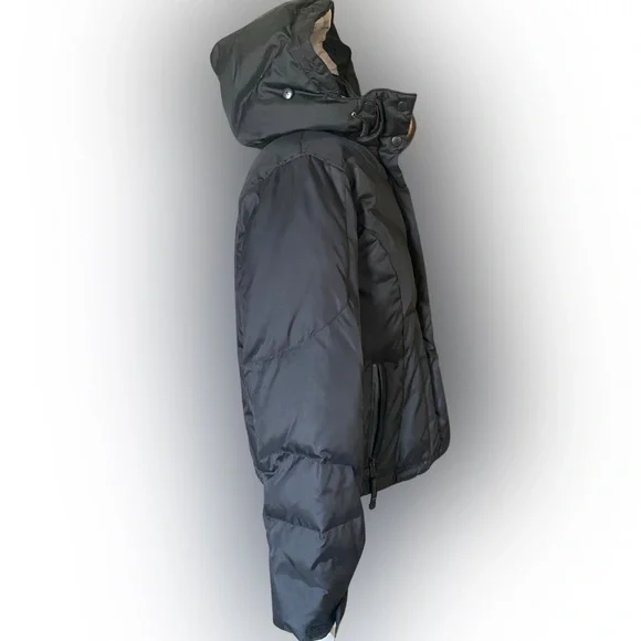 Black Precision Mountainwear Black Coat with Detachable Hood - Picture 5 of 15